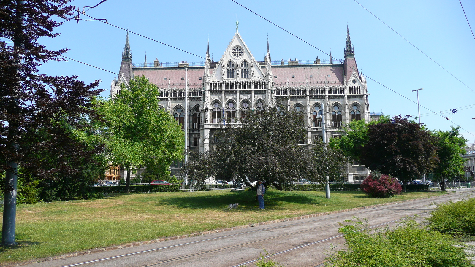 รูปถ่าย ฮังการี(Hungary) บูดาเปสต์(Budapest) อาคารรัฐสภาฮังการี(Budapest Parliament) 2007-06 17