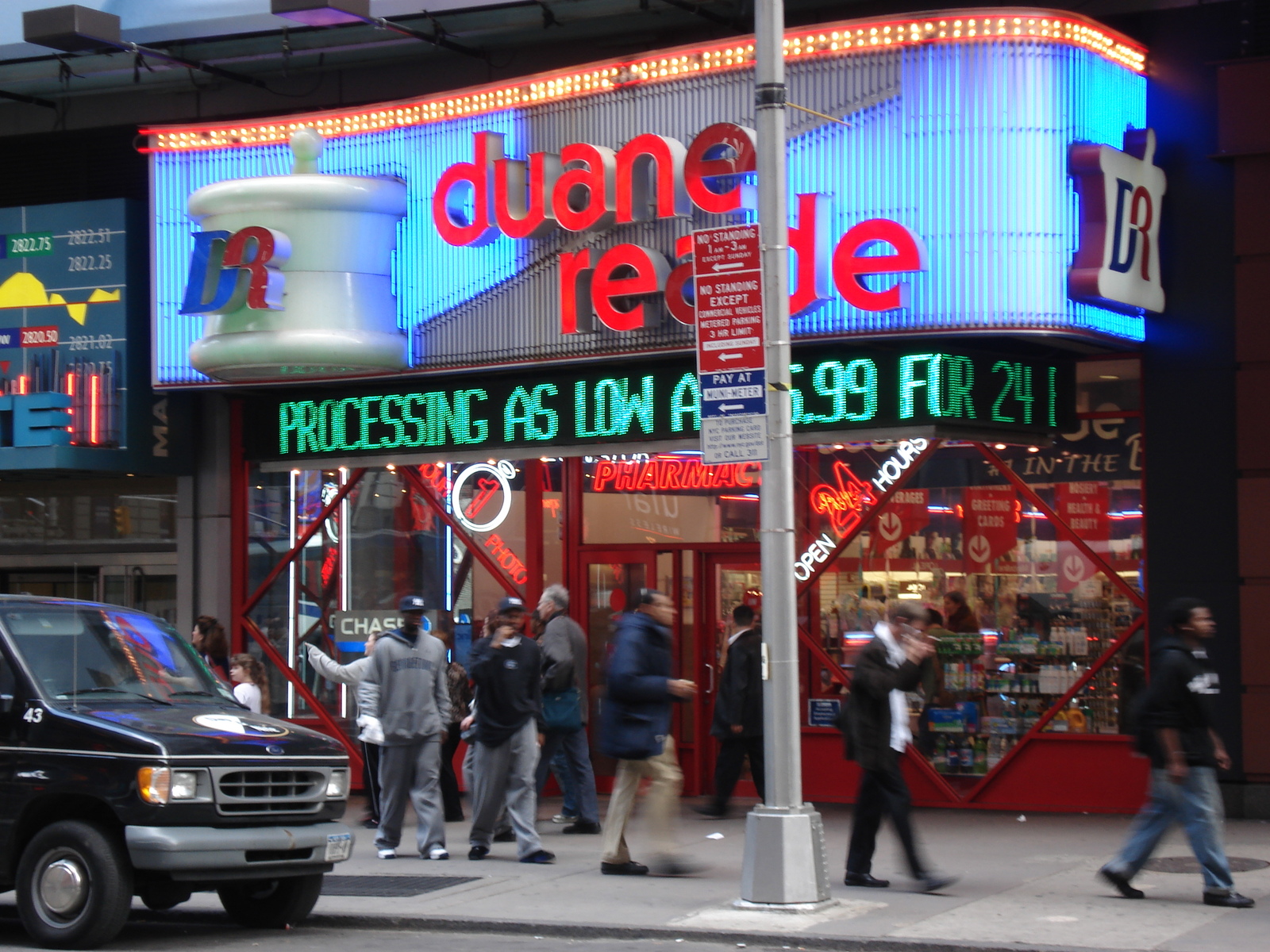 รูปถ่าย สหรัฐอเมริกา(United States) นิวยอร์ก(New York) ไทม์สแควร์(Times Square) 2006-03 12