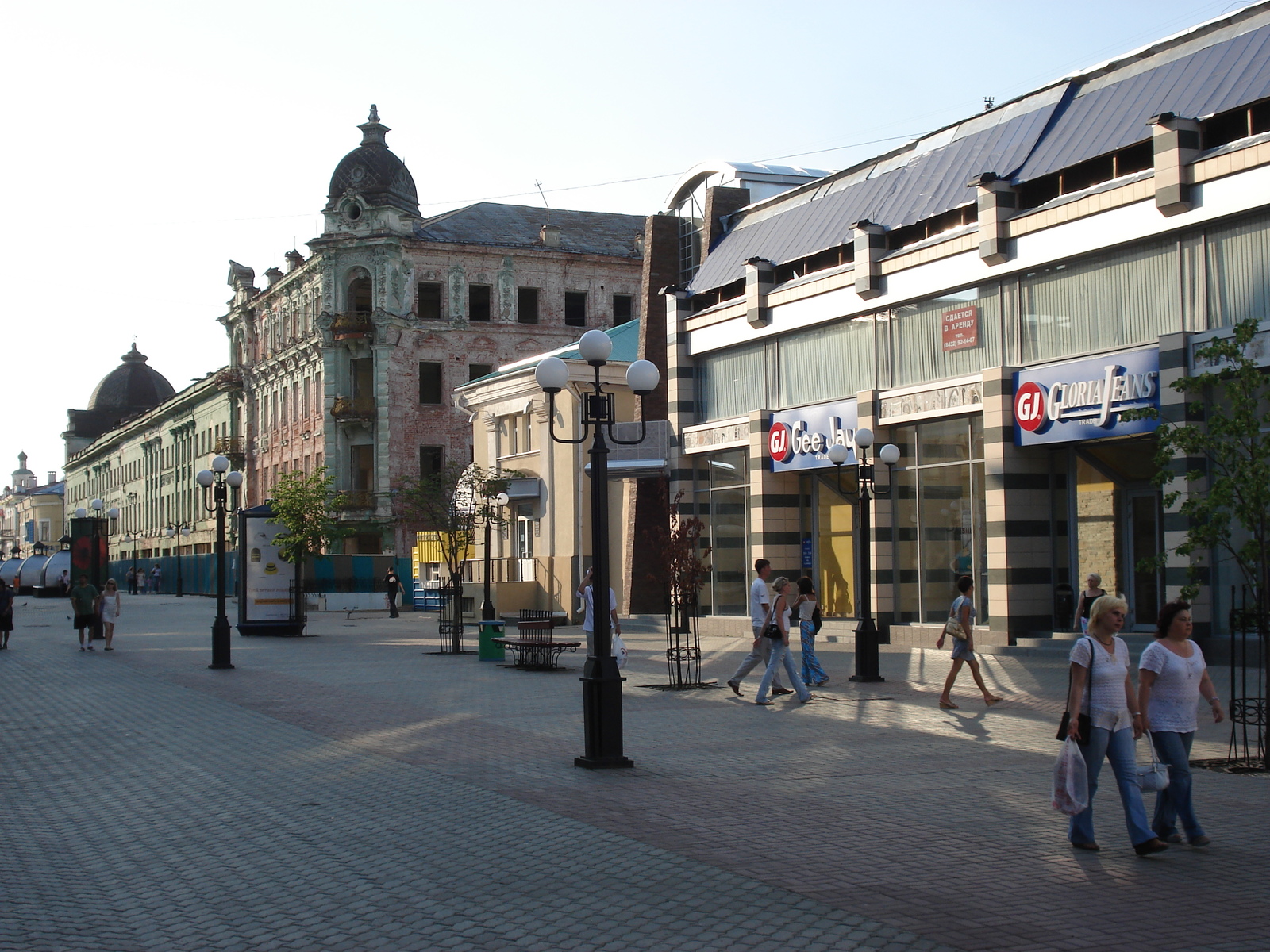 รูปถ่าย รัสเซีย(Russia) กาซาน(Kazan) ถนนเบามานา(Baumana Street) 2006-07 24