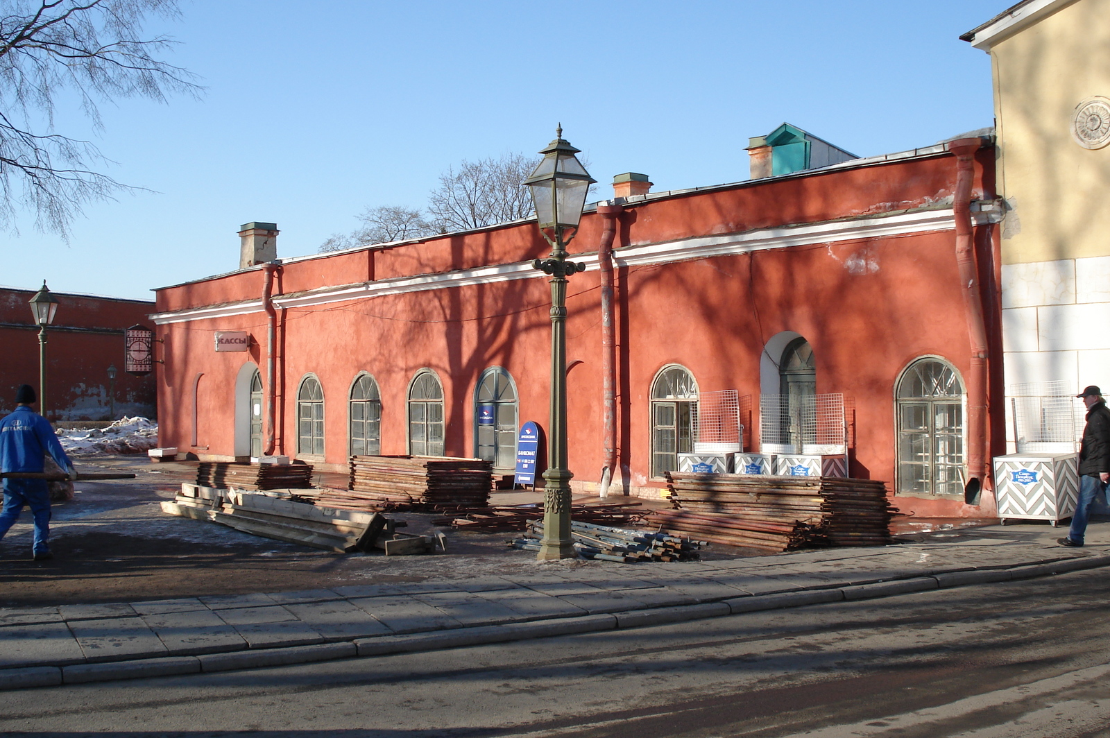 รูปถ่าย รัสเซีย(Russia) เซนต์ปีเตอร์สเบิร์ก(St Petersburg) ป้อมปีเตอร์และพอล(Peter and Paul fortress) 2006-03 14