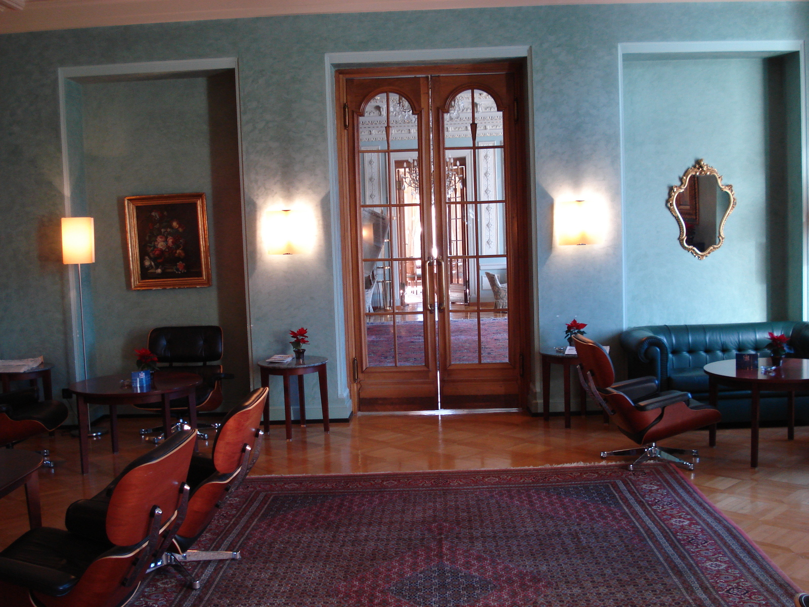 รูปถ่าย สวิสเซอร์แลนด์(Switzerland) ปองเทรซีน่า(Pontresina) โรงแรมแกรนด์โครเนนโฮฟ(Grand Hotel Kronenhof) 2007-01 58