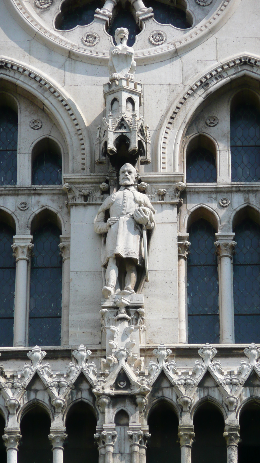 รูปถ่าย ฮังการี(Hungary) บูดาเปสต์(Budapest) อาคารรัฐสภาฮังการี(Budapest Parliament) 2007-06 7