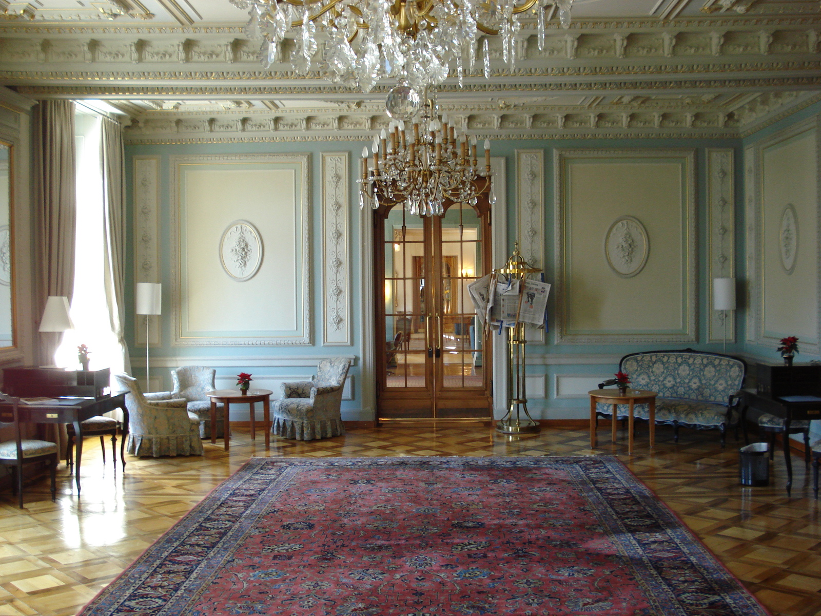 รูปถ่าย สวิสเซอร์แลนด์(Switzerland) ปองเทรซีน่า(Pontresina) โรงแรมแกรนด์โครเนนโฮฟ(Grand Hotel Kronenhof) 2007-01 70