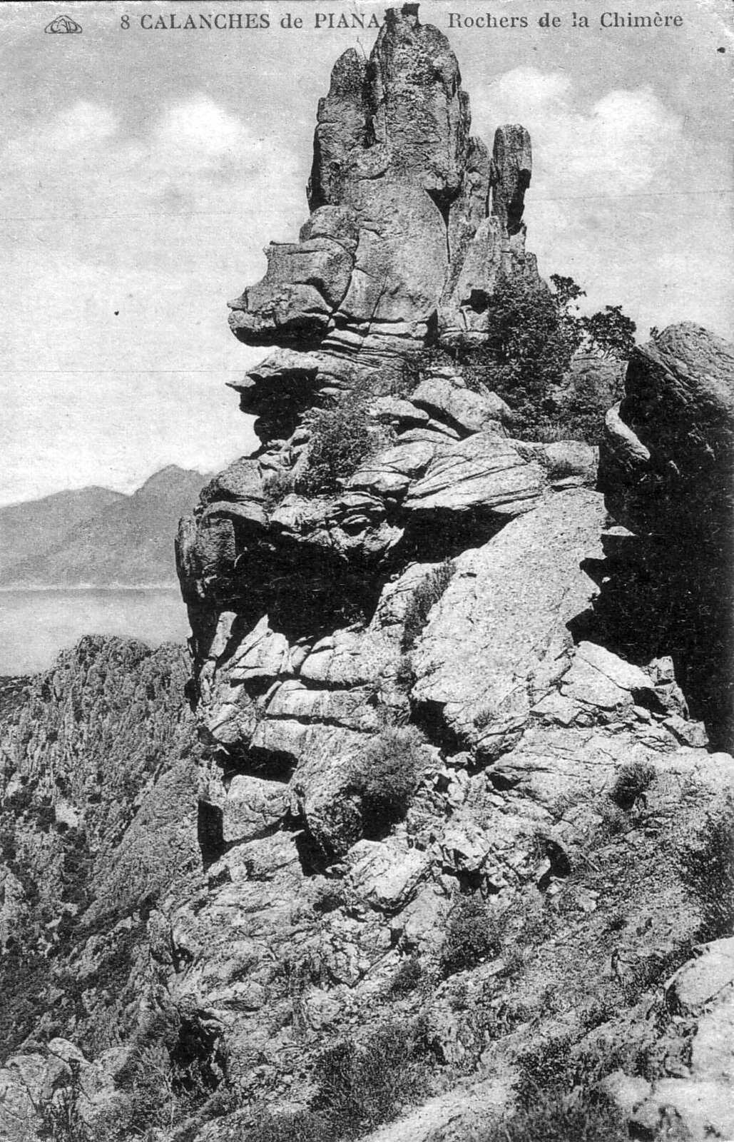 รูปถ่าย ฝรั่งเศส(France) คอร์สิคา(Corsica) โปสการ์ดเก่า(Old Postcards) 1900-01 151