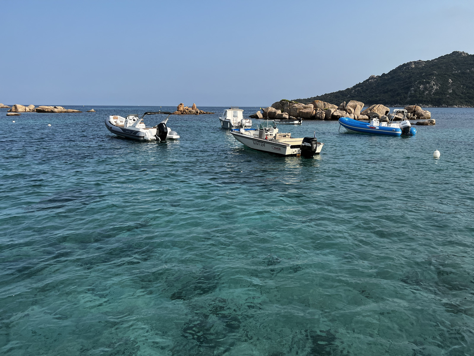 รูปถ่าย ฝรั่งเศส(France) คอร์สิคา(Corsica) หาดซันตาจูเลีย(Santa Giulia Beach) 2023-06 19