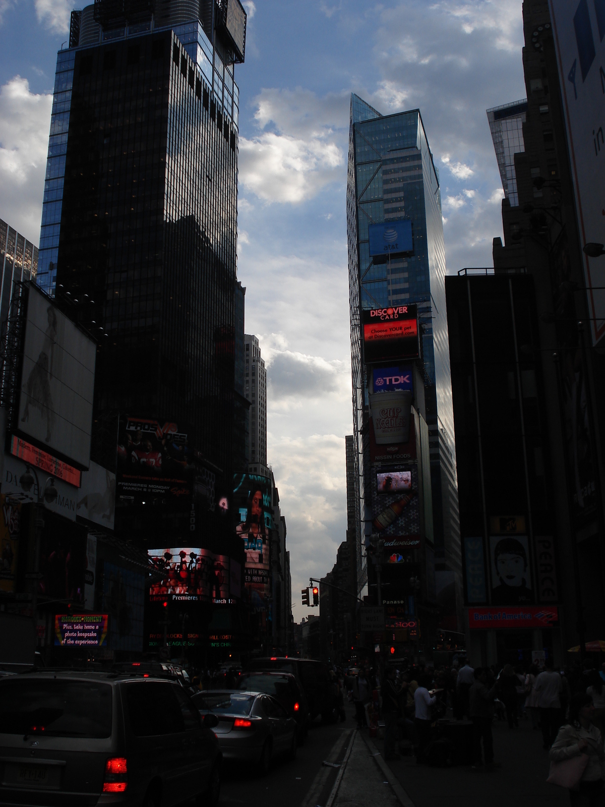 รูปถ่าย สหรัฐอเมริกา(United States) นิวยอร์ก(New York) ไทม์สแควร์(Times Square) 2006-03 24