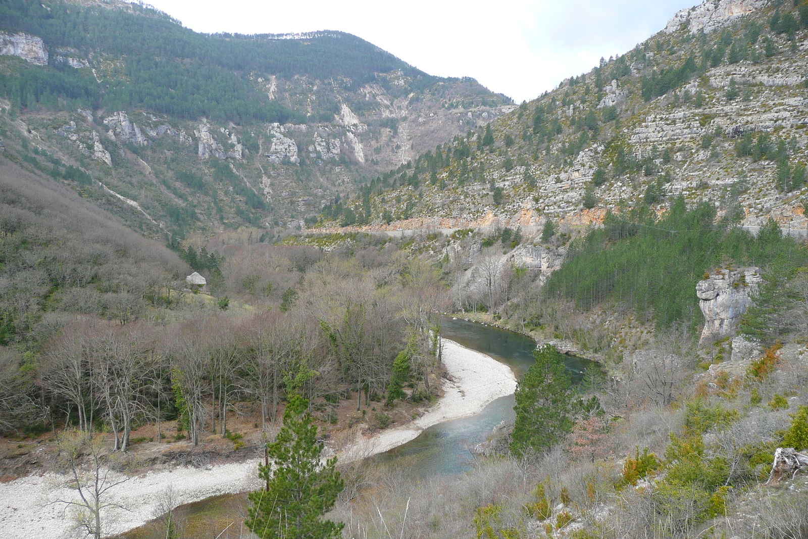 รูปถ่าย ฝรั่งเศส(France) แม่น้ำตาร์น(Tarn river) 2008-04 31