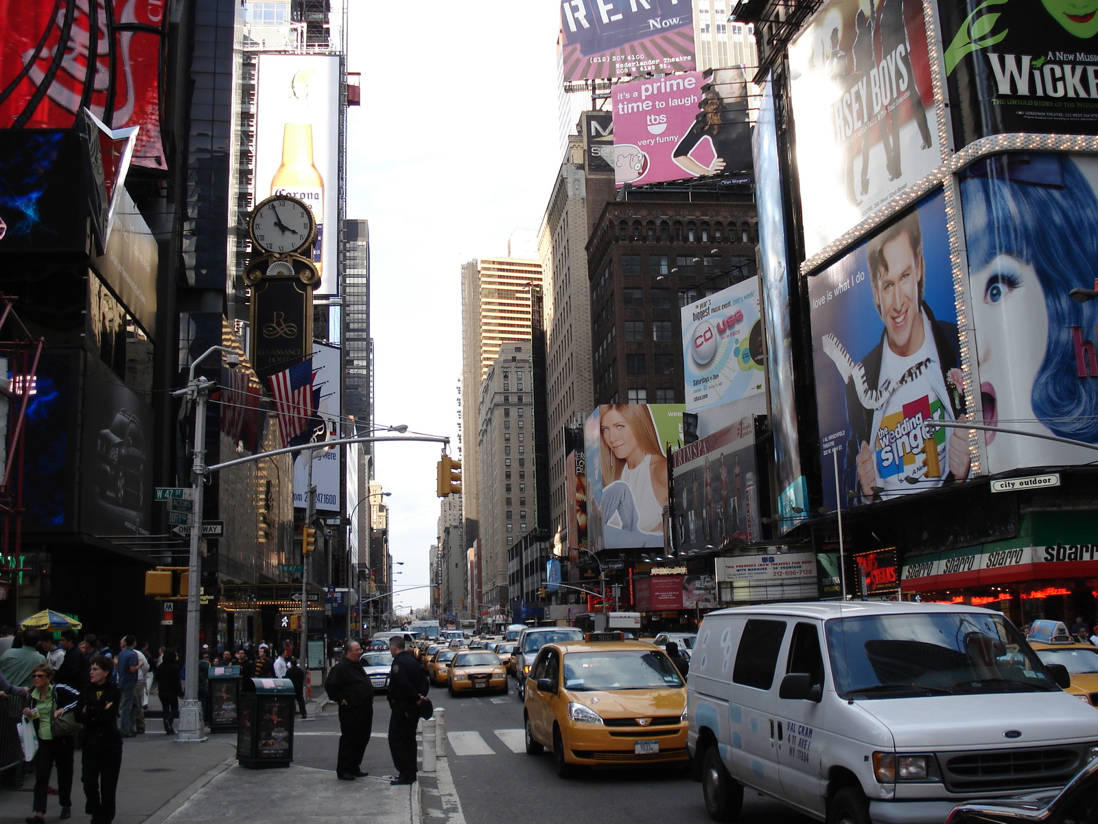 รูปถ่าย สหรัฐอเมริกา(United States) นิวยอร์ก(New York) ไทม์สแควร์(Times Square) 2006-03 10