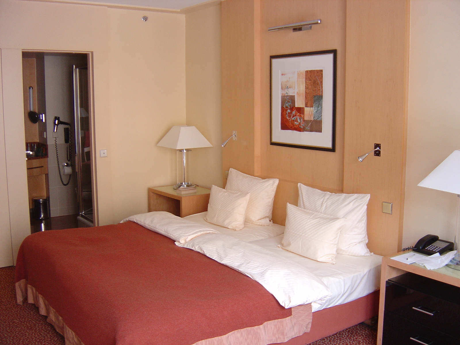 รูปถ่าย เยอรมนี(Germany) มิวนิค(Munich) โรงแรมเลอเมอริเดียน(Le Meridien Hotel) 2005-02 36