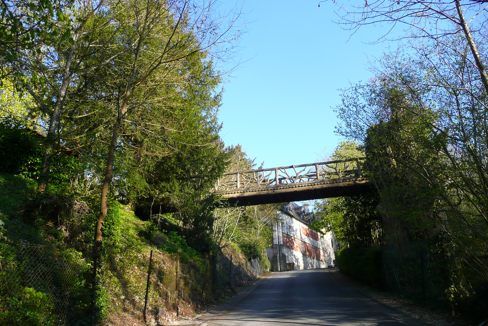 รูปถ่าย ฝรั่งเศส(France) อ็องบวซ(Amboise) ถนนจากอ็องบวซไปบลัว(Amboise to blois road) 2008-04 29