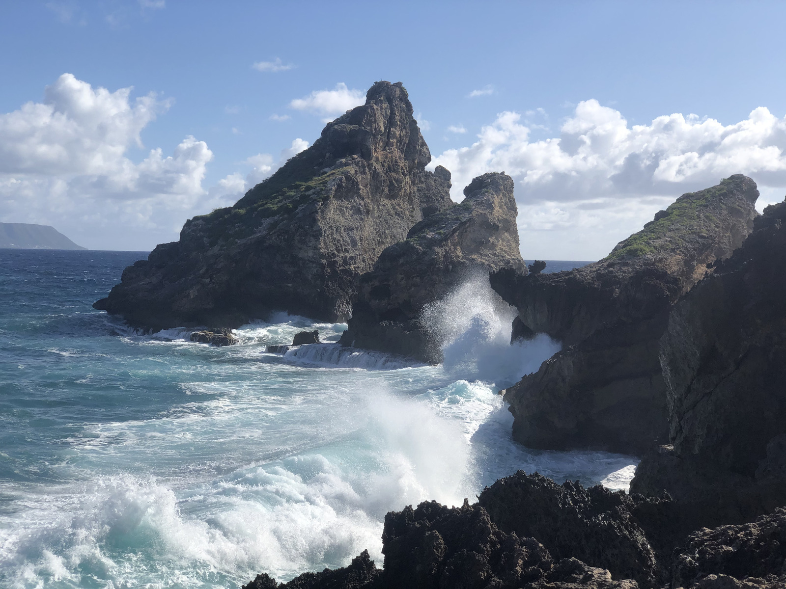 รูปถ่าย กวาเดอลูป(Guadeloupe) แหลมคาสเซิลพอยต์(Castle Point) 2021-02 91