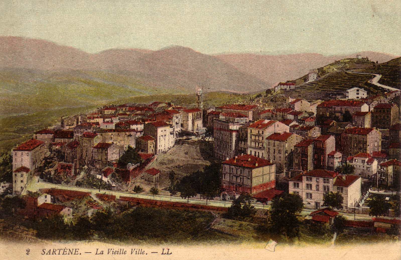 รูปถ่าย ฝรั่งเศส(France) คอร์สิคา(Corsica) โปสการ์ดเก่า(Old Postcards) 1900-01 181