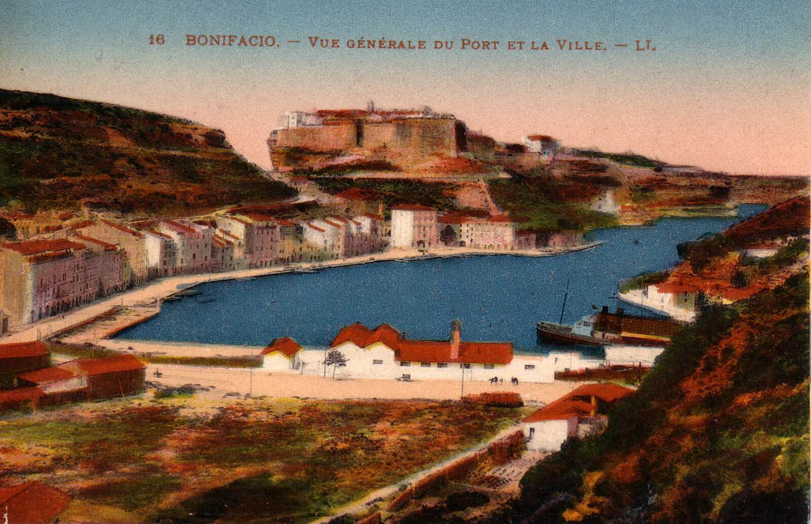 รูปถ่าย ฝรั่งเศส(France) คอร์สิคา(Corsica) โปสการ์ดเก่า(Old Postcards) 1900-01 108