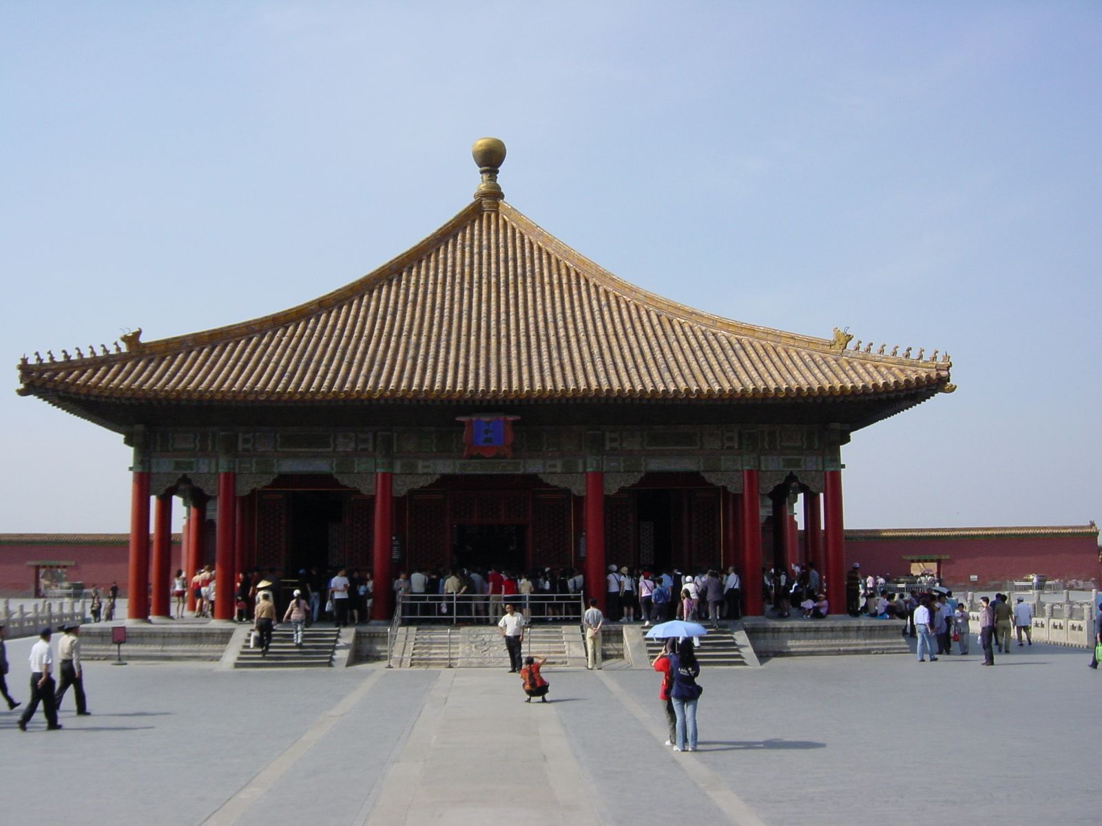 รูปถ่าย จีน(China) ปักกิ่ง(Beijing) พระราชวังต้องห้าม(Forbidden City) 2002-05 26