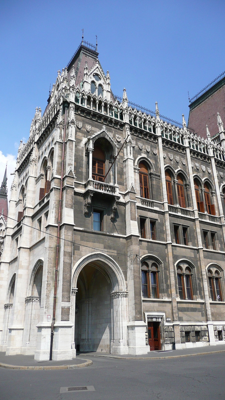 รูปถ่าย ฮังการี(Hungary) บูดาเปสต์(Budapest) อาคารรัฐสภาฮังการี(Budapest Parliament) 2007-06 31