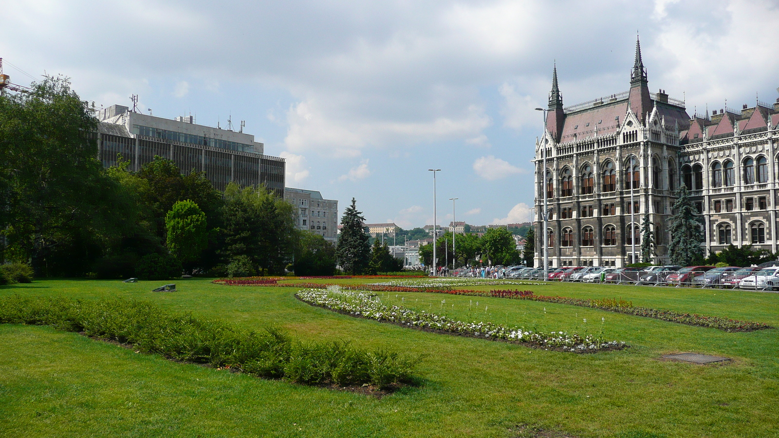 รูปถ่าย ฮังการี(Hungary) บูดาเปสต์(Budapest) อาคารรัฐสภาฮังการี(Budapest Parliament) 2007-06 25