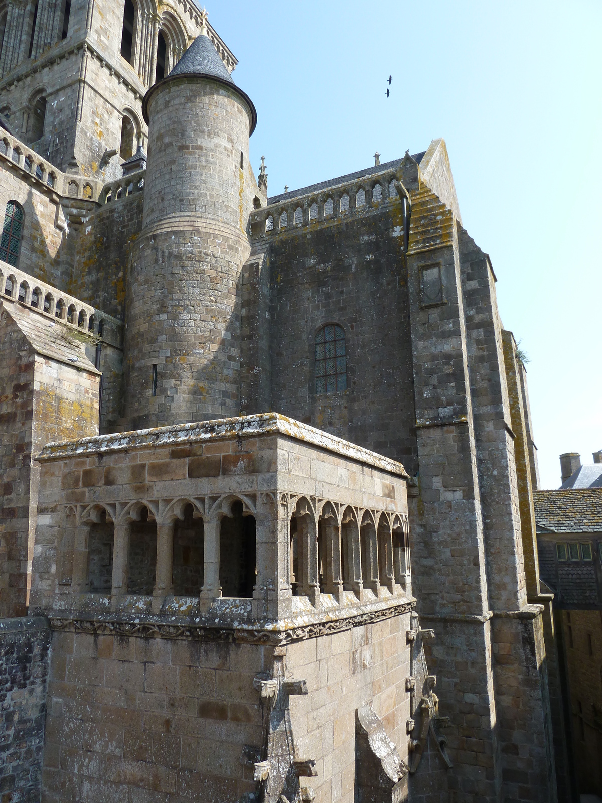 รูปถ่าย ฝรั่งเศส(France) มงแซ็งมีแชล(Mont St Michel) แอบบีมงแซ็งมีแชล(Mont St Michel Abbey) 2010-04 25