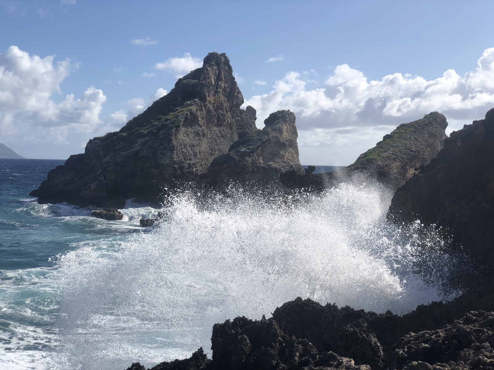 รูปถ่าย กวาเดอลูป(Guadeloupe) แหลมคาสเซิลพอยต์(Castle Point) 2021-02 261