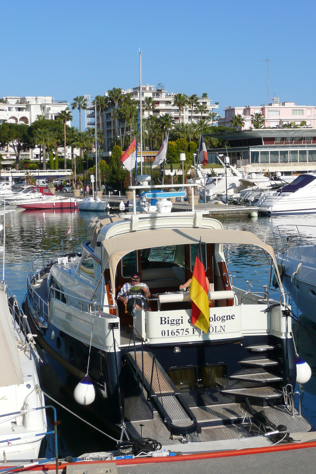 รูปถ่าย ฝรั่งเศส(France) คานส์(Cannes) ท่าเรือปีแยร์ก็องโต(Port Pierre Canto) 2008-05 22