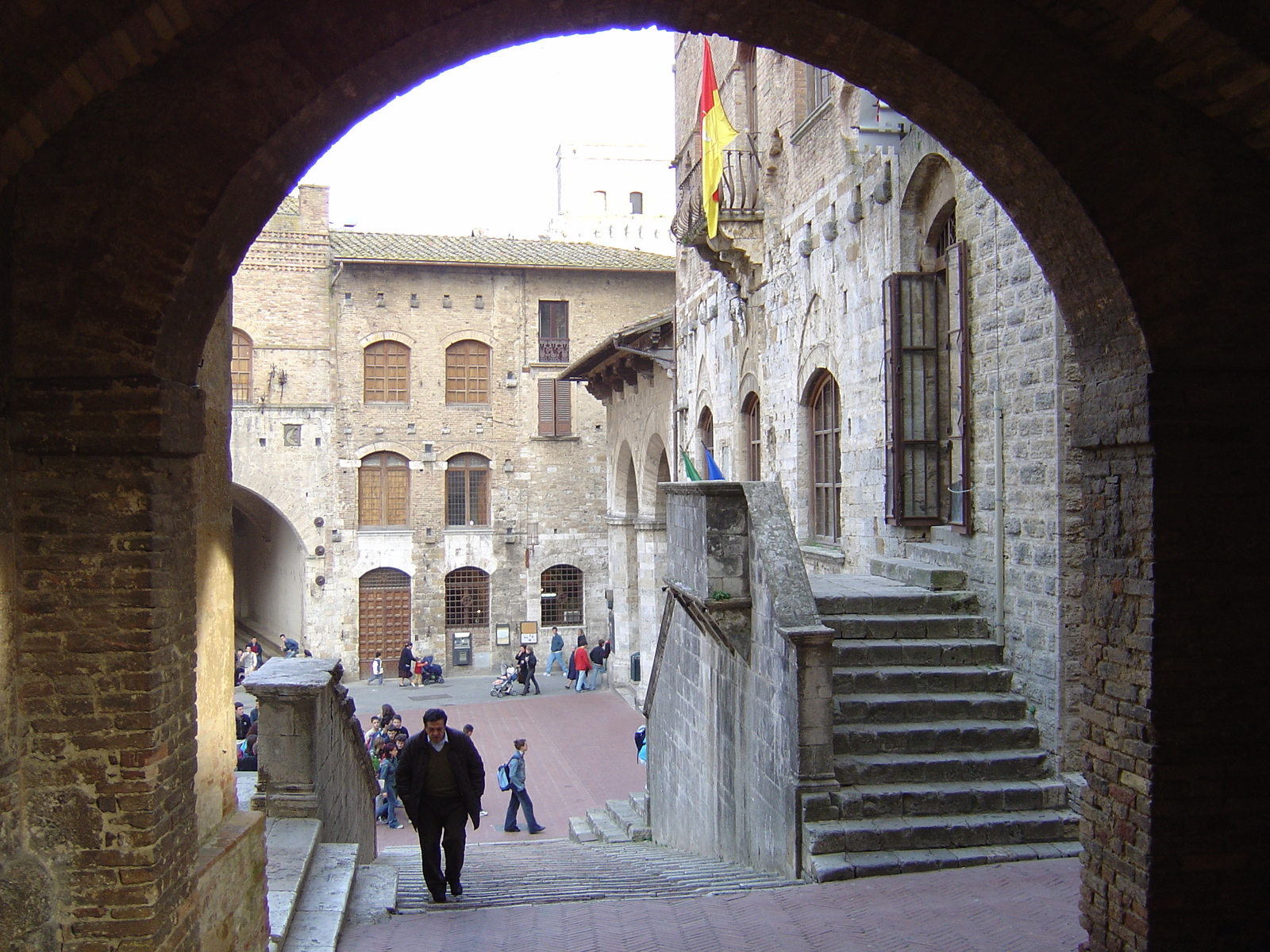 รูปถ่าย อิตาลี(Italy) ซานจีมิญญาโน(San Gimignano) 2004-03 4