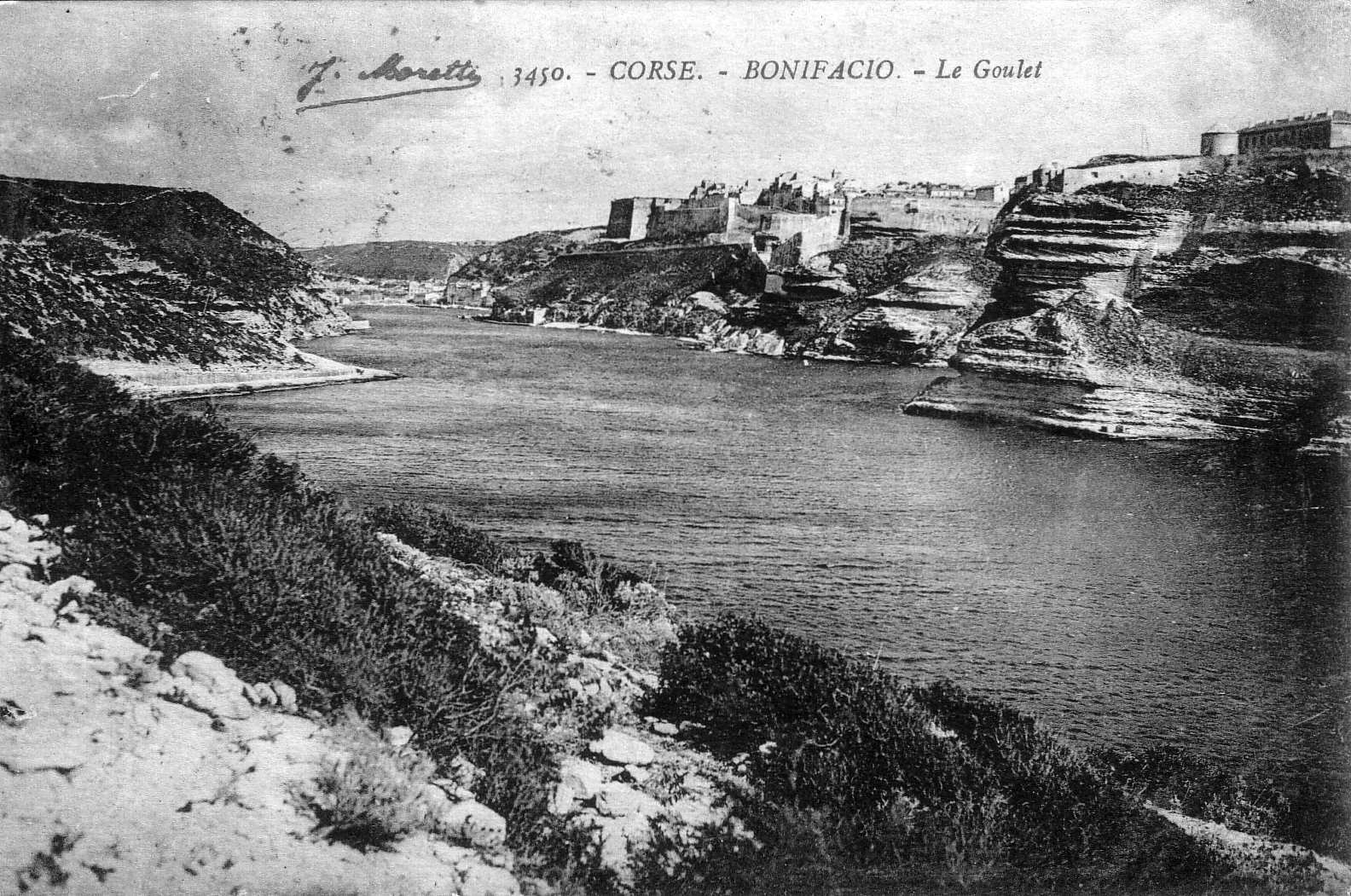 รูปถ่าย ฝรั่งเศส(France) คอร์สิคา(Corsica) โปสการ์ดเก่า(Old Postcards) 1900-01 238