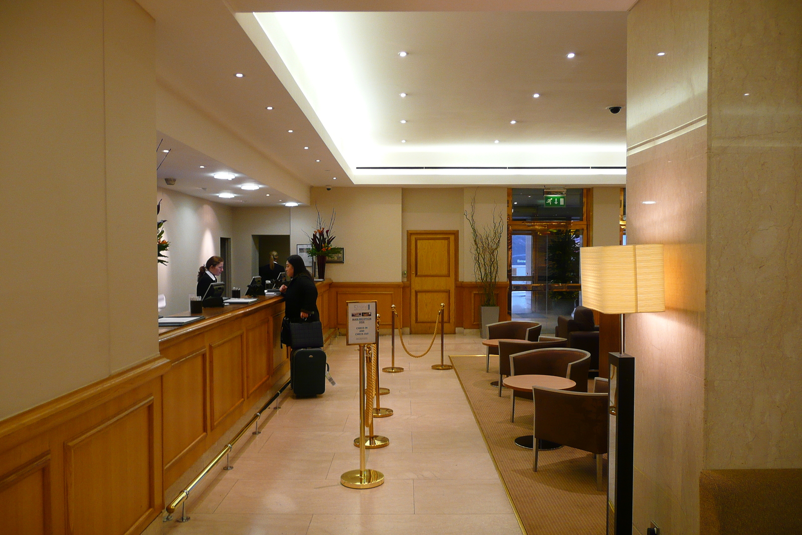 รูปถ่าย อังกฤษ(United Kingdom) ลอนดอน(London) โรงแรมสแตรนด์พาเลซ(Strand Palace Hotel) 2008-02 35
