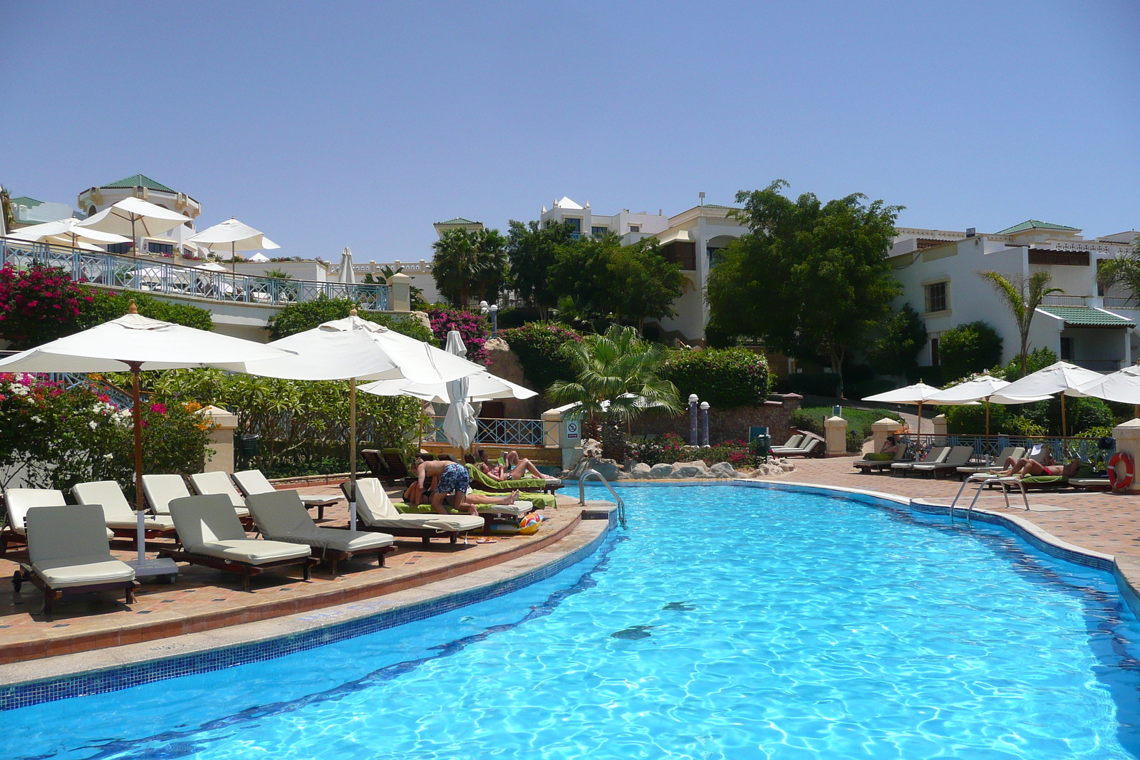 รูปถ่าย อียิปต์(Egypt) ชาร์มเอลชีค(Sharm el Sheikh) โรงแรมไฮแอต(Hyatt Hotel) สระว่ายน้ำไฮแอต ชาร์มเอลชีค(Hyatt Sharm el Sheikh Pool) 2008-06 10