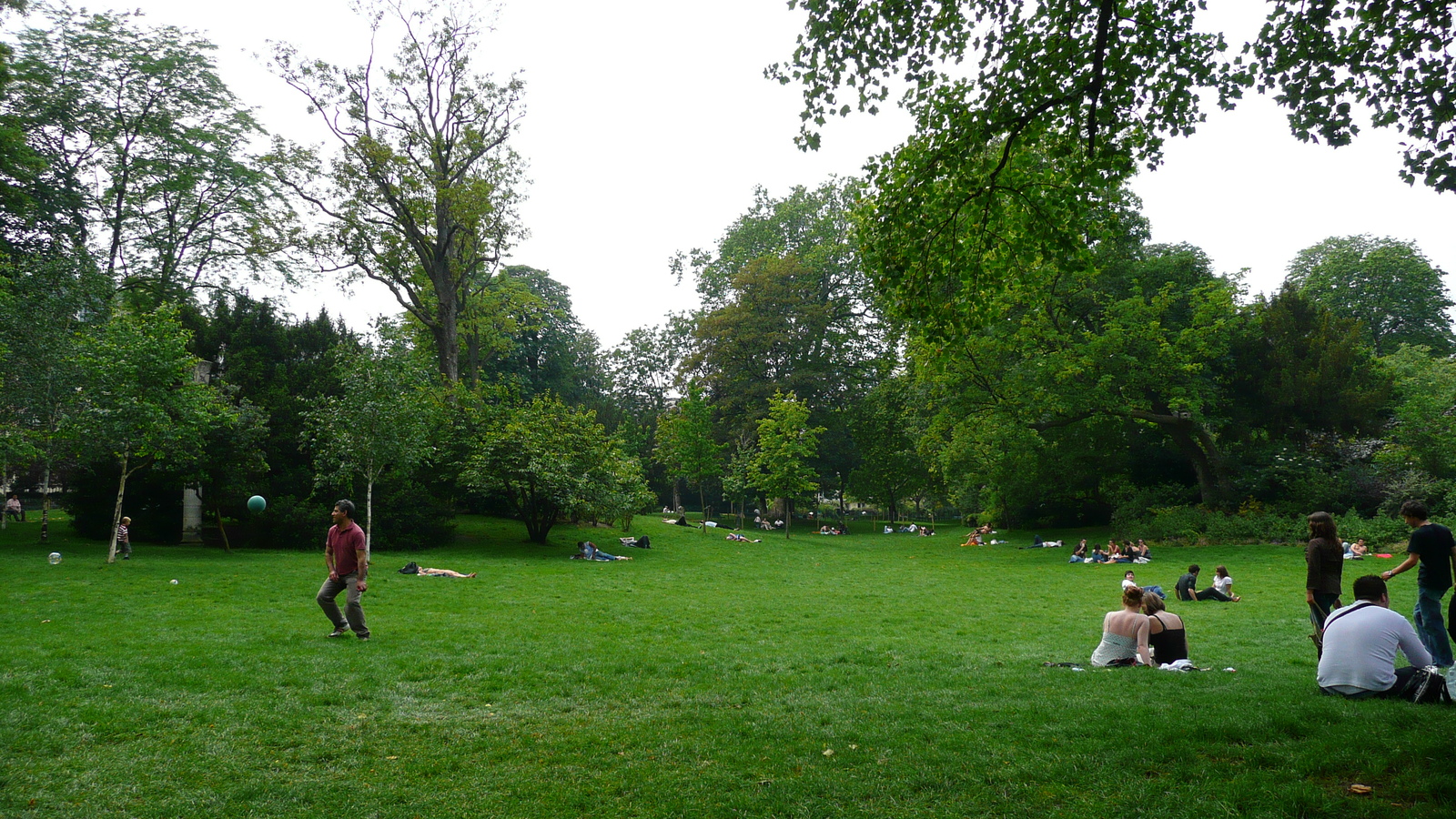 รูปถ่าย ฝรั่งเศส(France) ปารีส(Paris) สวนมงโซ(Monceau Garden) 2007-06 17