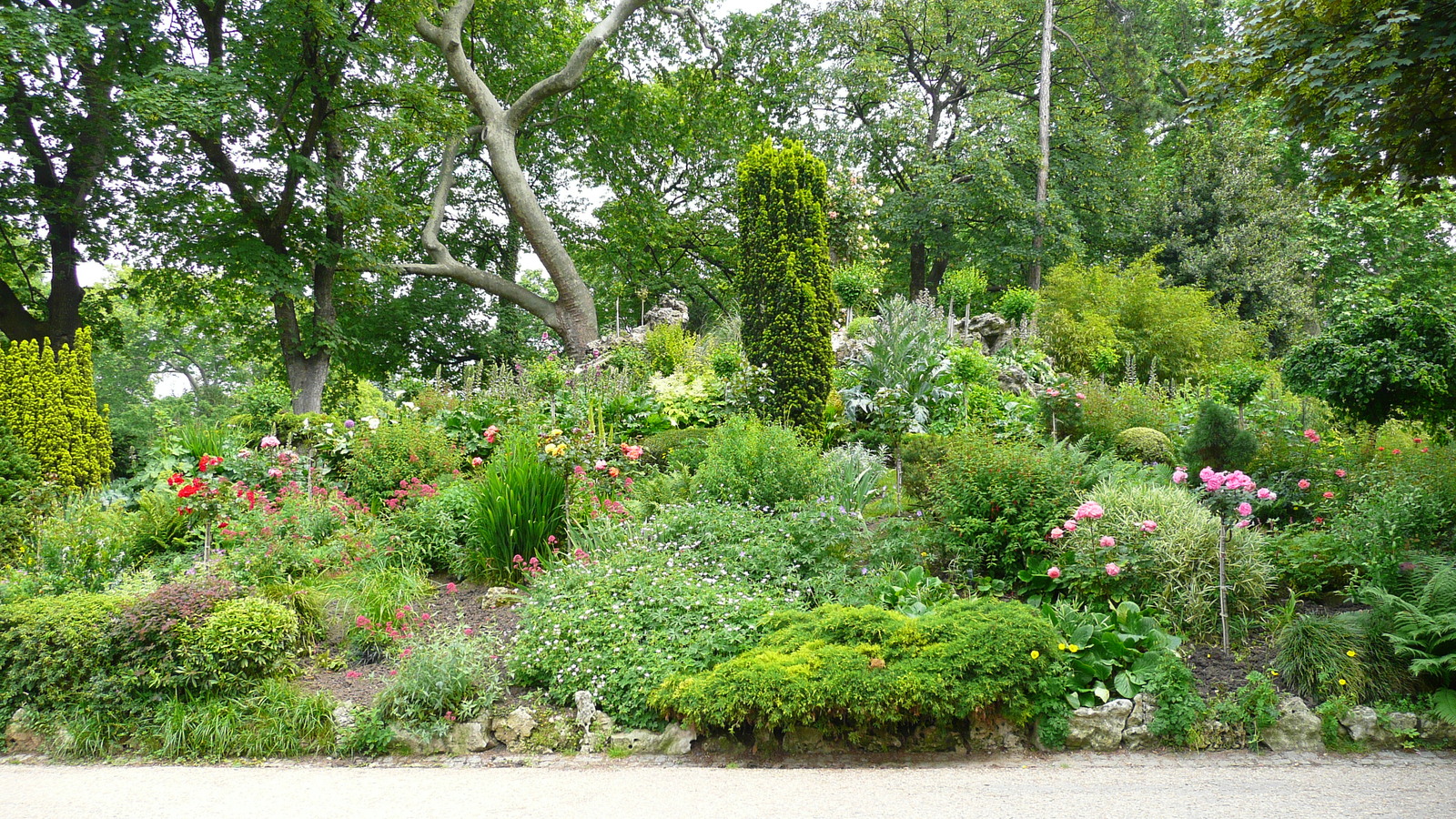 รูปถ่าย ฝรั่งเศส(France) ปารีส(Paris) สวนมงโซ(Monceau Garden) 2007-06 14