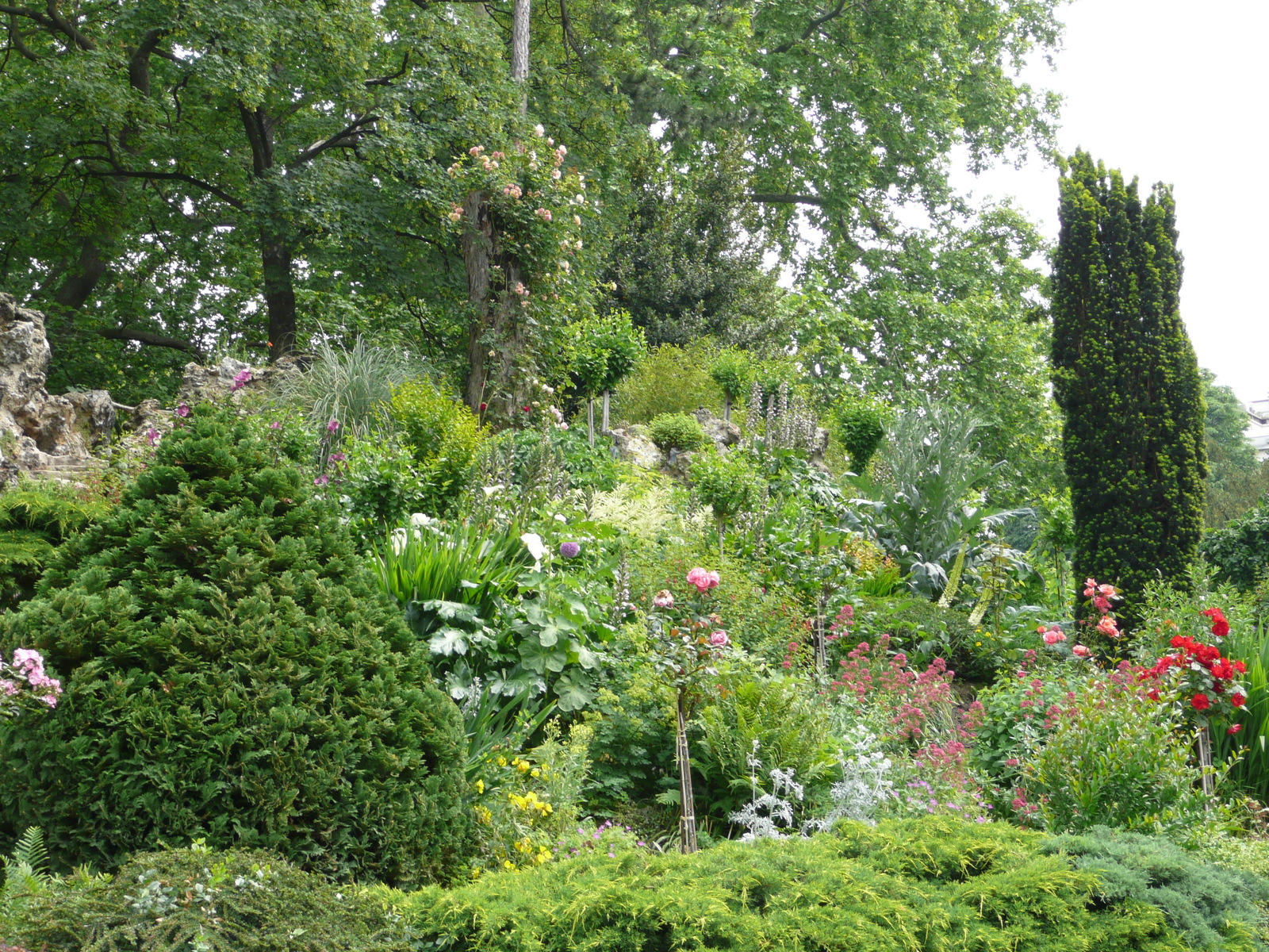 รูปถ่าย ฝรั่งเศส(France) ปารีส(Paris) สวนมงโซ(Monceau Garden) 2007-06 4