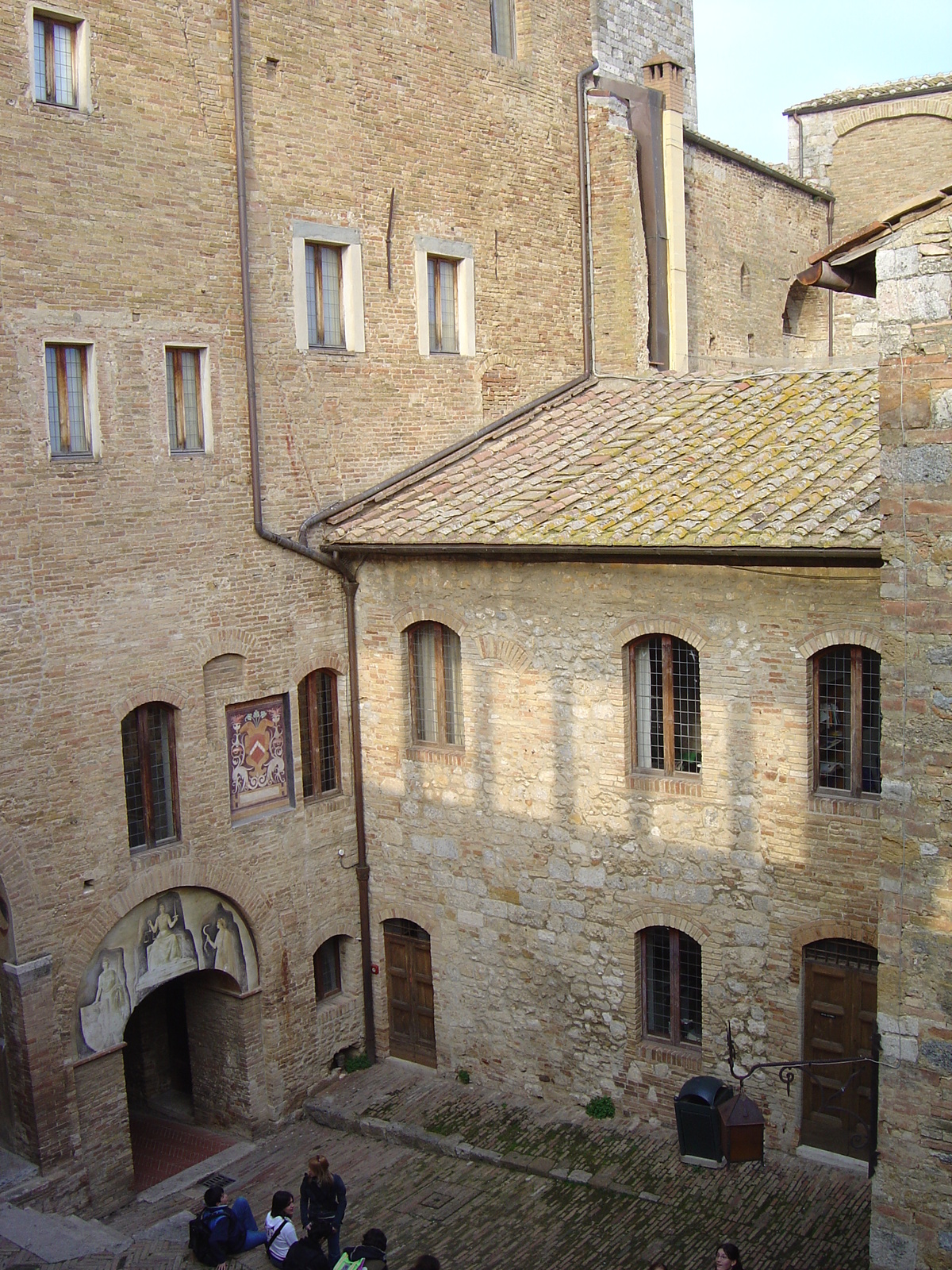 รูปถ่าย อิตาลี(Italy) ซานจีมิญญาโน(San Gimignano) 2004-03 14
