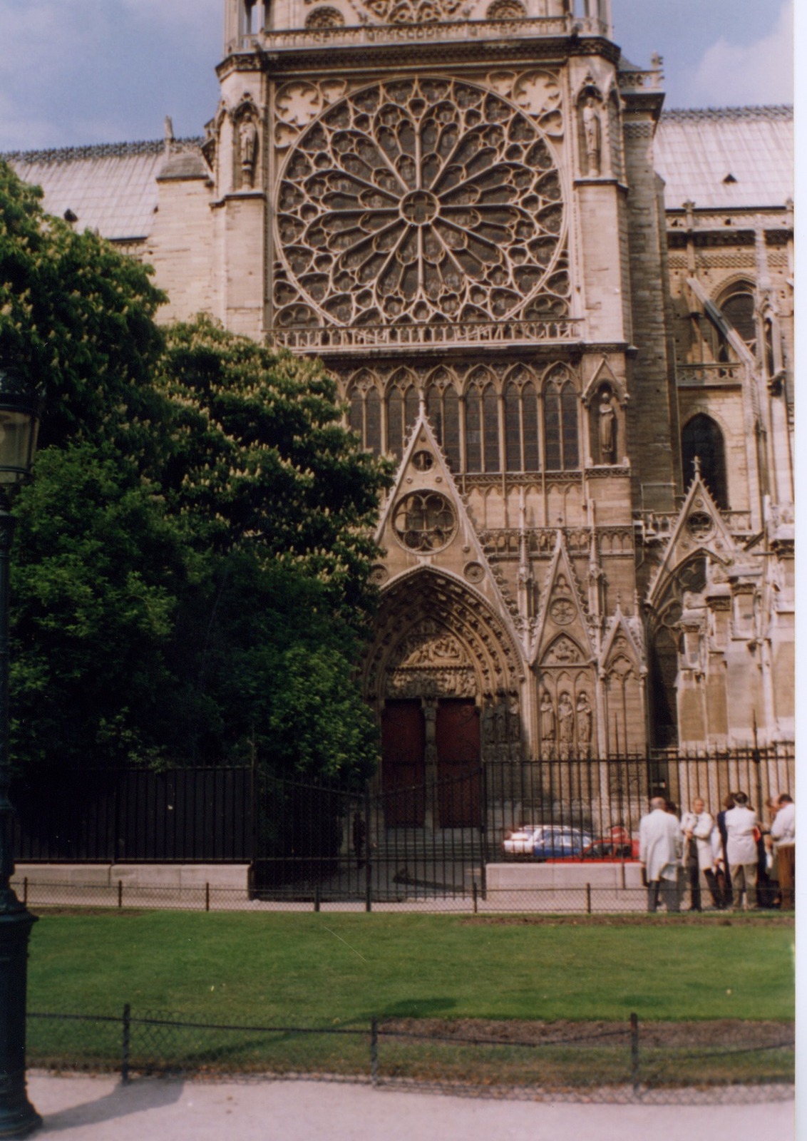 รูปถ่าย ฝรั่งเศส(France) ปารีส(Paris) มหาวิหารน็อทร์-ดาม(Notre Dame) 1996-05 6