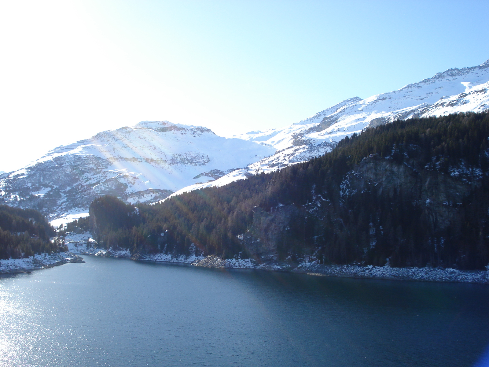 รูปถ่าย สวิสเซอร์แลนด์(Switzerland) ถนนจากคูร์ไปเซนต์มอริตซ์(Chur to St Moritz Road) 2007-01 85