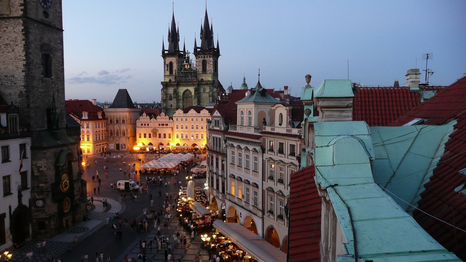 รูปถ่าย สาธารณรัฐเช็ก(Czech Republic) ปราก(Prague) โรงแรมอูปรินซ์(U Prince Hotel) 2007-07 18