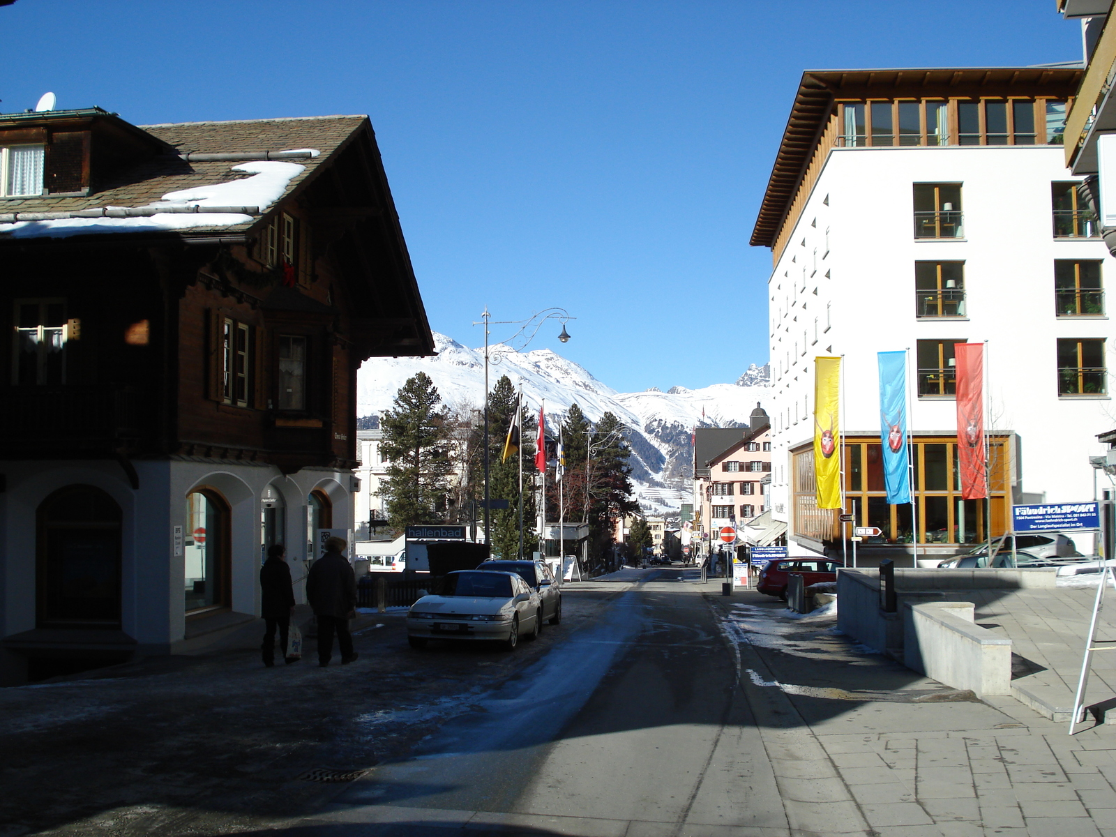 รูปถ่าย สวิสเซอร์แลนด์(Switzerland) ปองเทรซีน่า(Pontresina) 2007-01 8