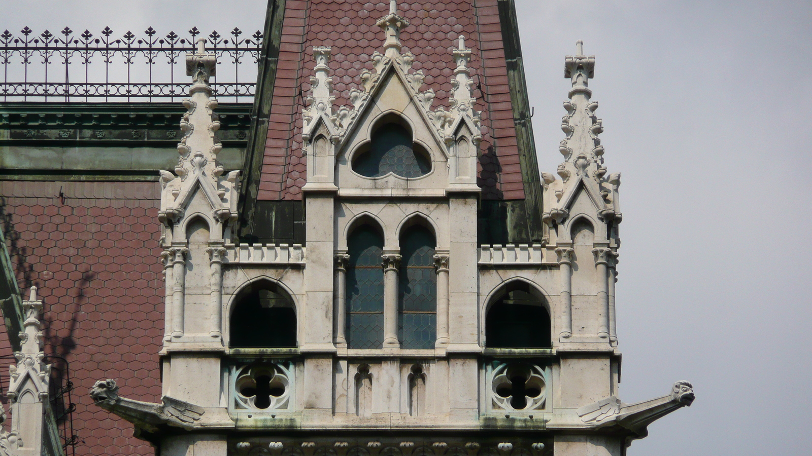 รูปถ่าย ฮังการี(Hungary) บูดาเปสต์(Budapest) อาคารรัฐสภาฮังการี(Budapest Parliament) 2007-06 33