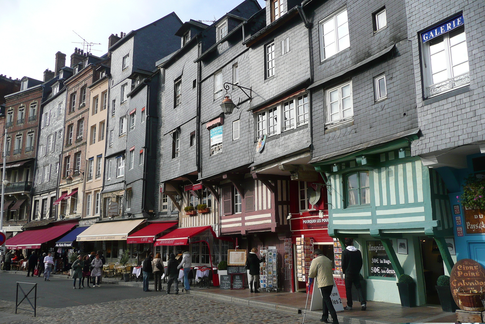 รูปถ่าย ฝรั่งเศส(France) ออนเฟลอร์(Honfleur) 2008-10 9