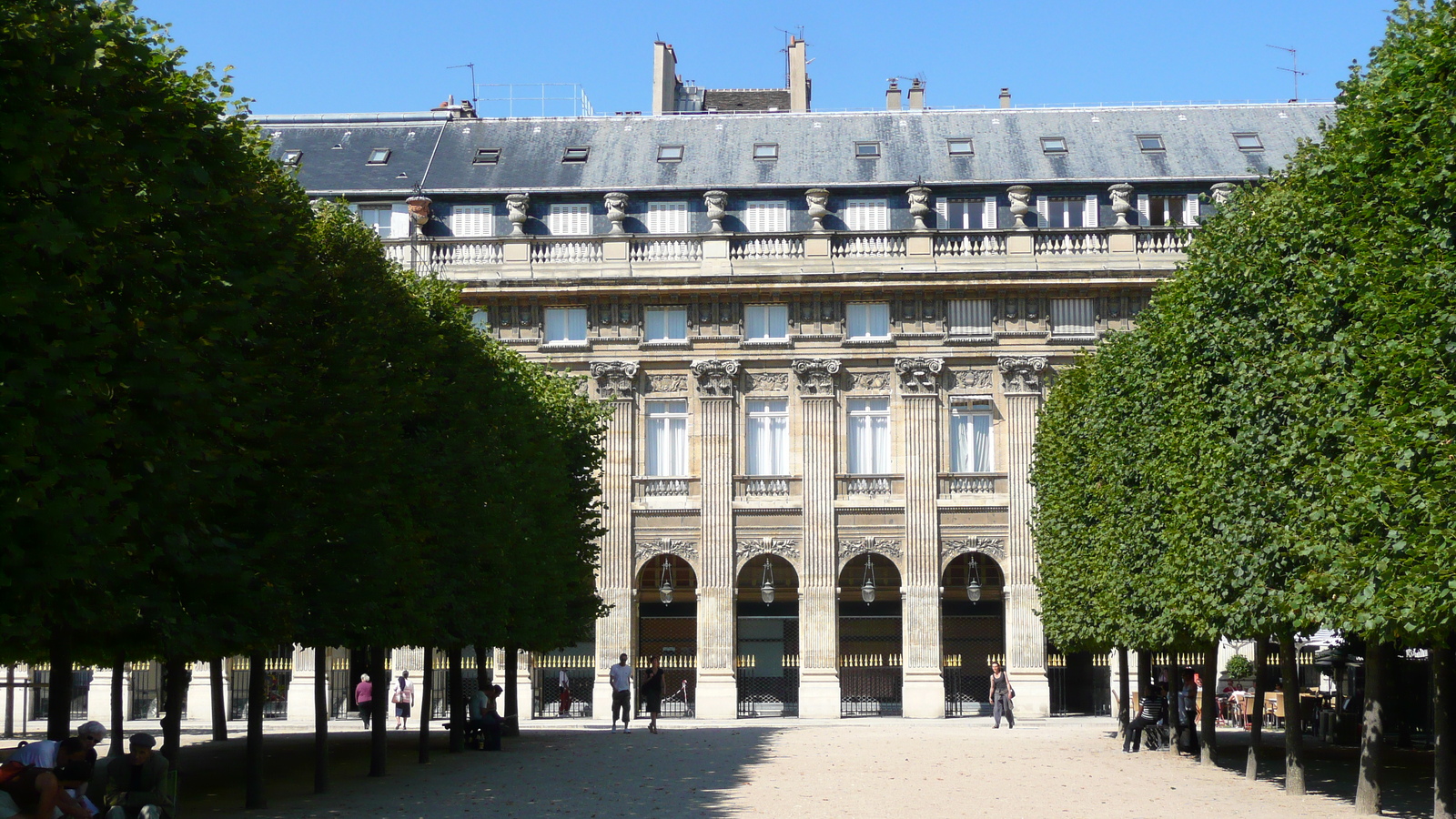 รูปถ่าย ฝรั่งเศส(France) ปารีส(Paris) พระราชวังปาแลรัวยาล(Palais Royal) 2007-08 13