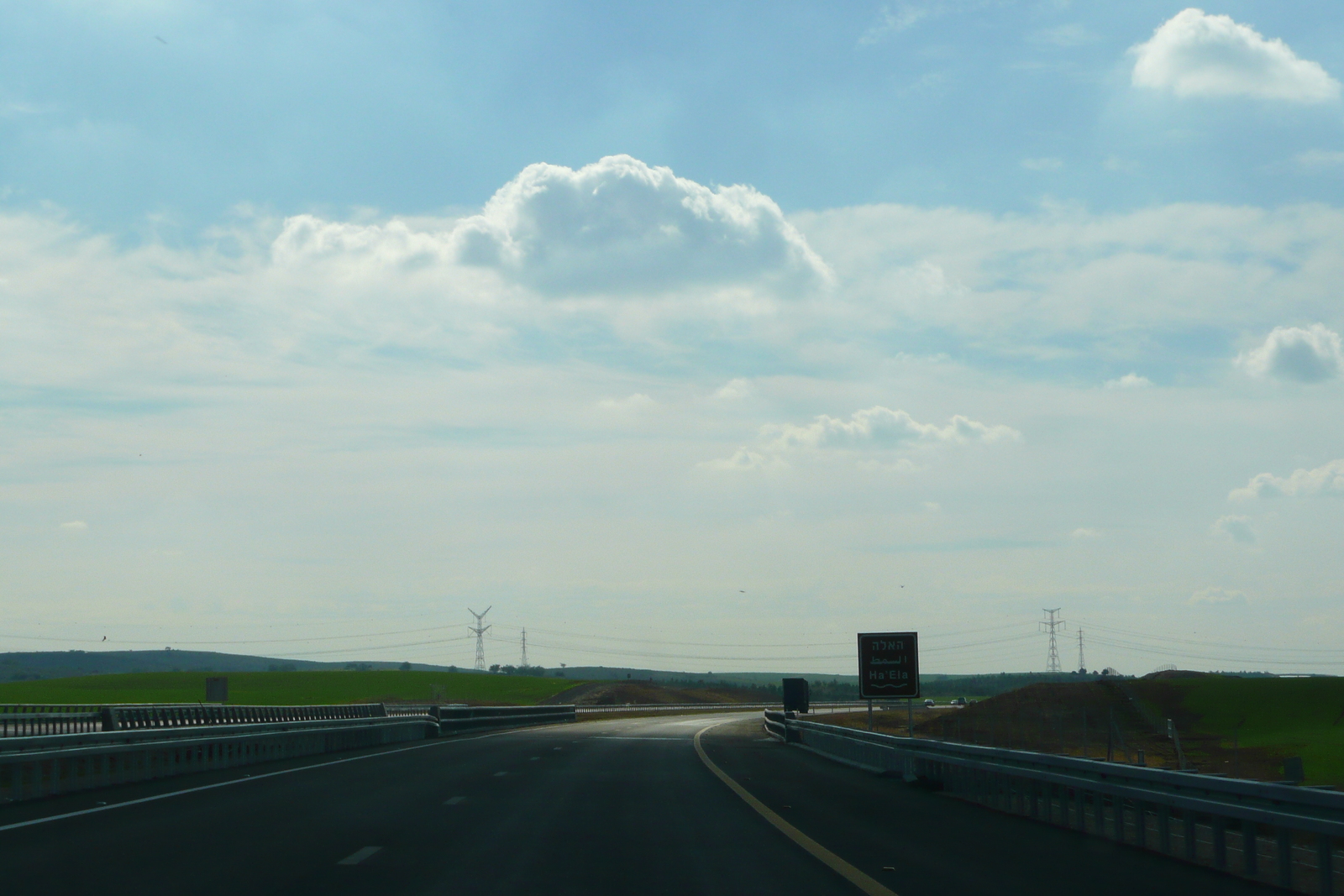 รูปถ่าย อิสราเอล(Israel) ถนนจากเทลอาวีฟไปเบเออร์เชบา(Tel Aviv to Beer Sheva road) 2007-12 14