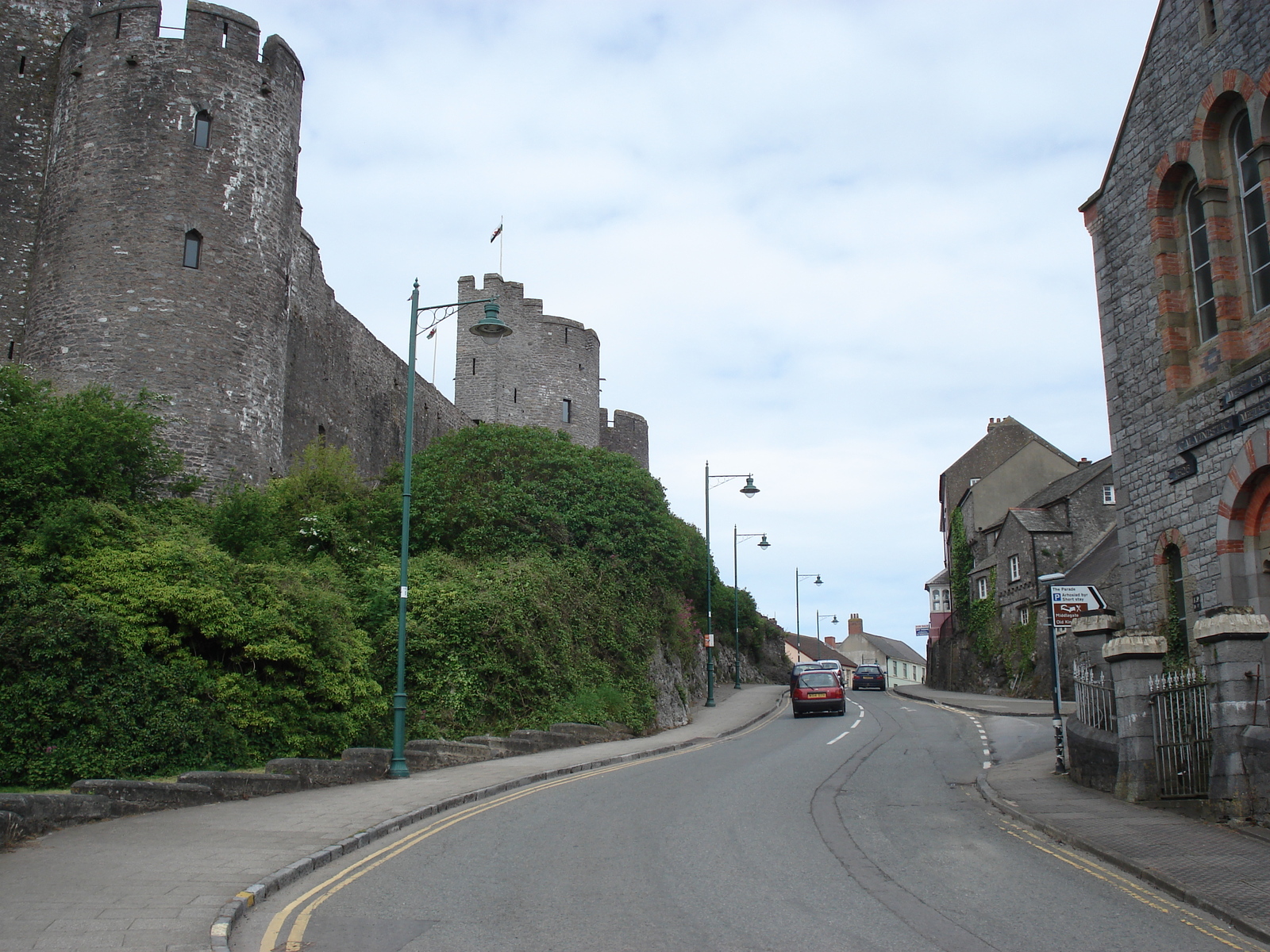 รูปถ่าย อังกฤษ(United Kingdom) เปมโบรคเชอร์(Pembrokeshire) เปมโบรค(Pembroke) ปราสาท(Castle) 2006-05 11