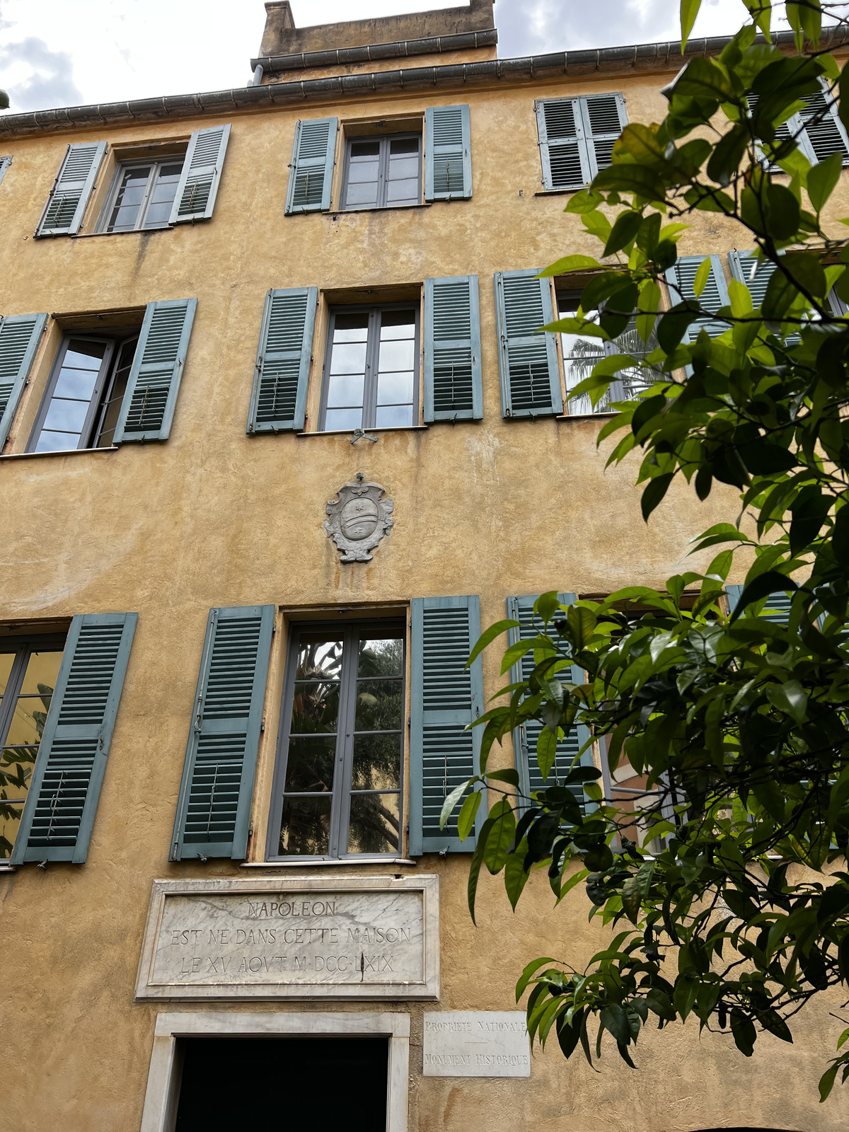 รูปถ่าย ฝรั่งเศส(France) คอร์สิคา(Corsica) อฌักซีโย(Ajaccio) บ้านโบนาปาร์ต(Maison Bonaparte) 2023-05 39