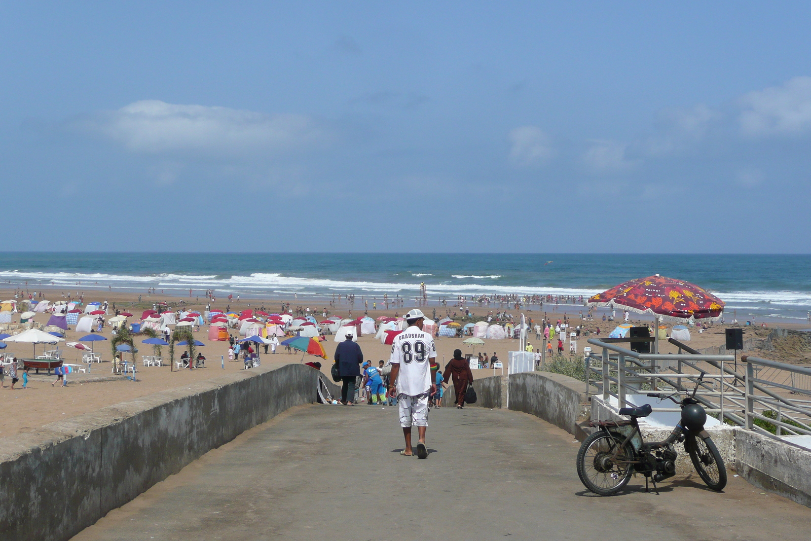 รูปถ่าย โมร็อกโก(Morocco) คาซาบลังกา(Casablanca) หาดคาซาบลังกา(Casablanca Beach) 2008-07 59
