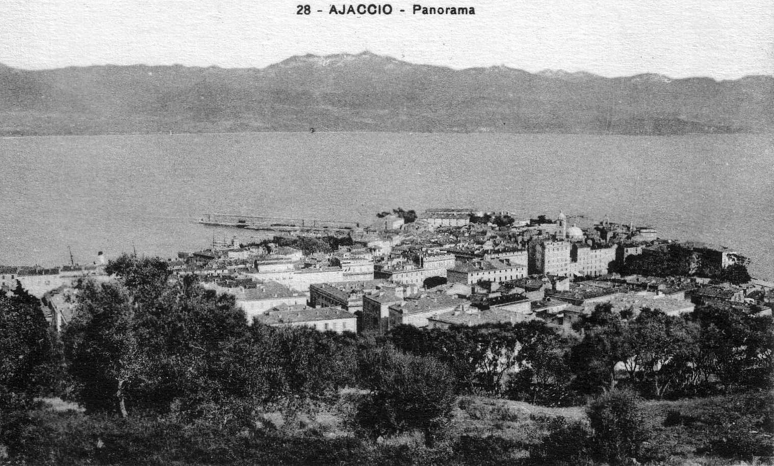 รูปถ่าย ฝรั่งเศส(France) คอร์สิคา(Corsica) โปสการ์ดเก่า(Old Postcards) 1900-01 290
