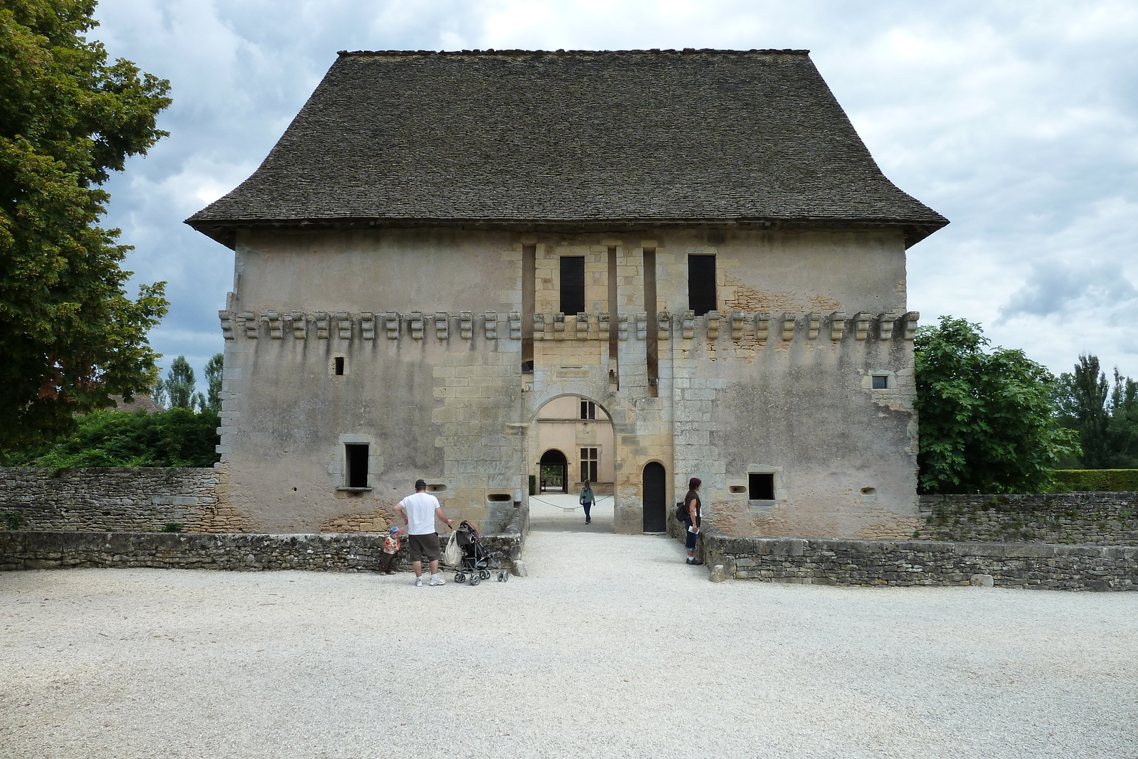 รูปถ่าย ฝรั่งเศส(France) ปราสาทลอส(Losse castle) 2010-08 3