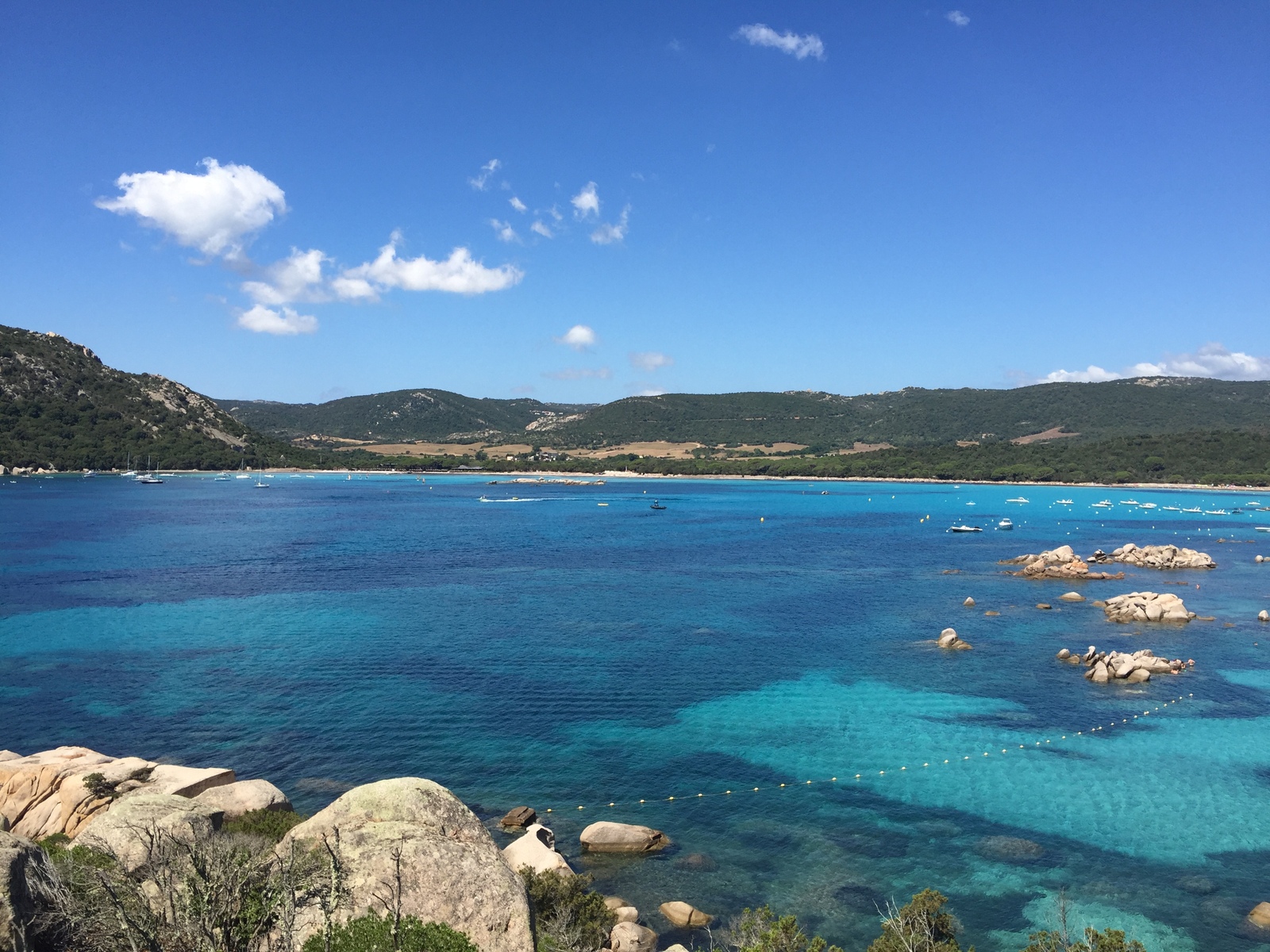 รูปถ่าย ฝรั่งเศส(France) คอร์สิคา(Corsica) หาดซันตาจูเลีย(Santa Giulia Beach) 2017-07 3