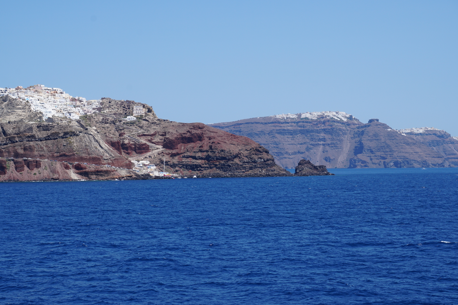 รูปถ่าย กรีก(Greece) ซานโตรินี(Santorini) แอ่งภูเขาไฟซานโตรินี(Santorini caldera) 2016-07 48