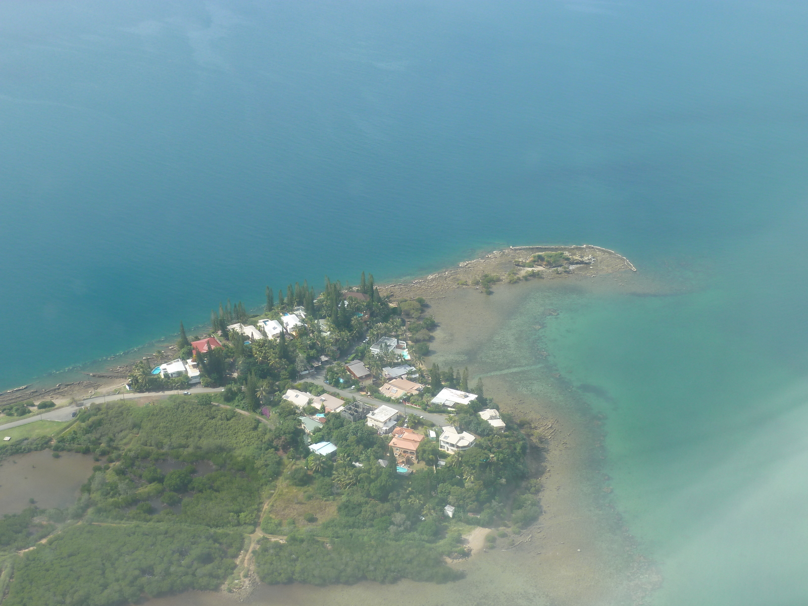 รูปถ่าย นิวแคลิโดเนีย(New Caledonia) ถ่ายจากข้างบน(From the Sky) 2010-05 17