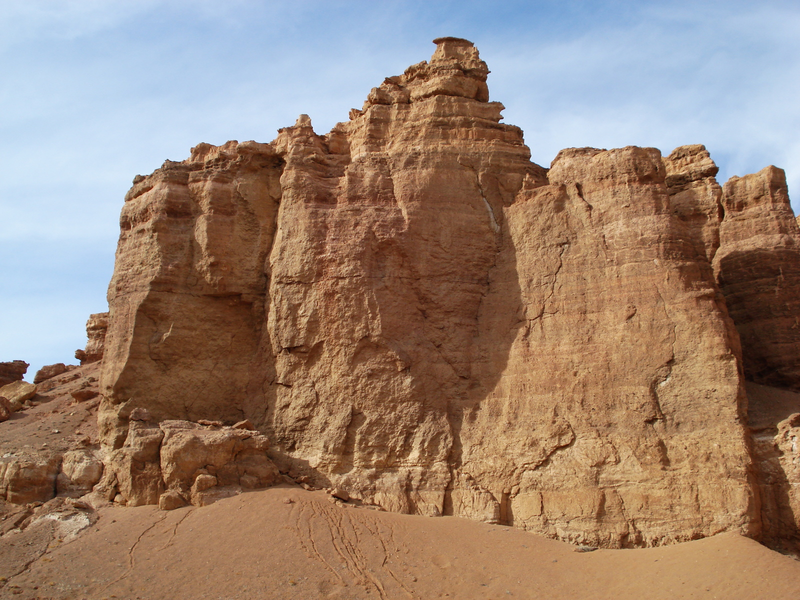 รูปถ่าย คาซัคสถาน(Kazakhstan) หุบผาชารึน(Charyn Canyon) 2007-03 154