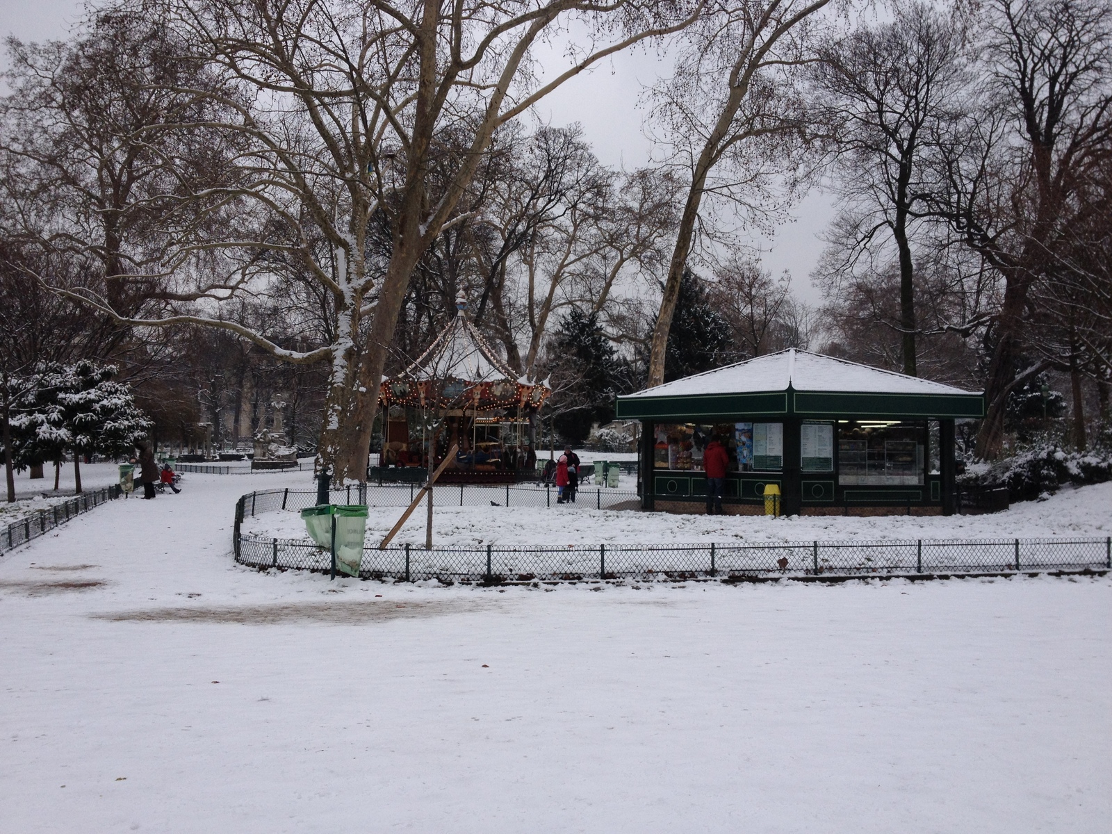 รูปถ่าย ฝรั่งเศส(France) ปารีส(Paris) สวนมงโซ(Monceau Garden) 2013-01 5