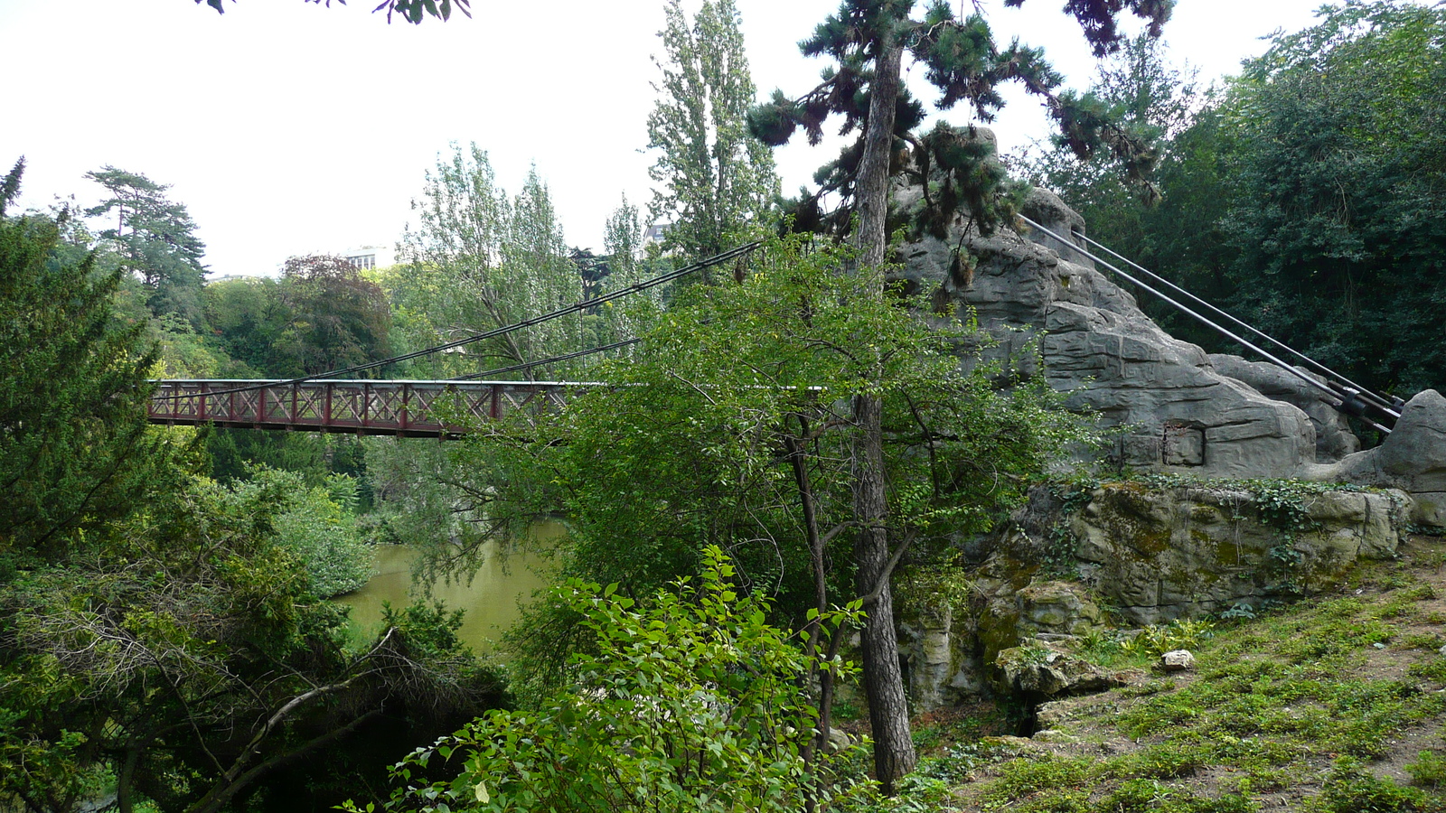 รูปถ่าย ฝรั่งเศส(France) ปารีส(Paris) สวนบุต-โชมง(Parc des Buttes Chaumont) 2007-08 16